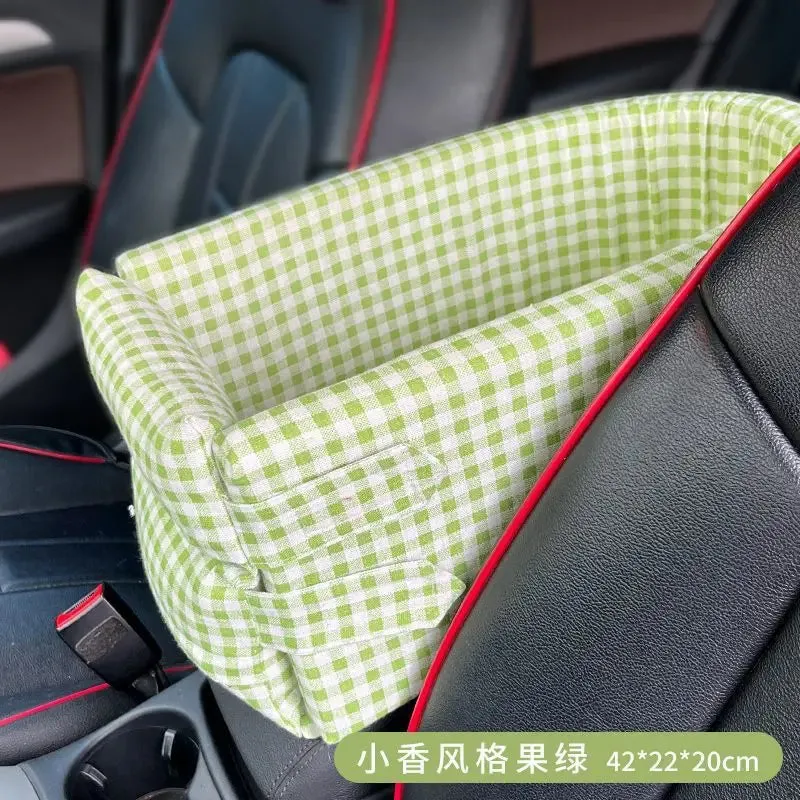 Portable Safety Dog and Cat Car Seat - Breathable Travel Carrier