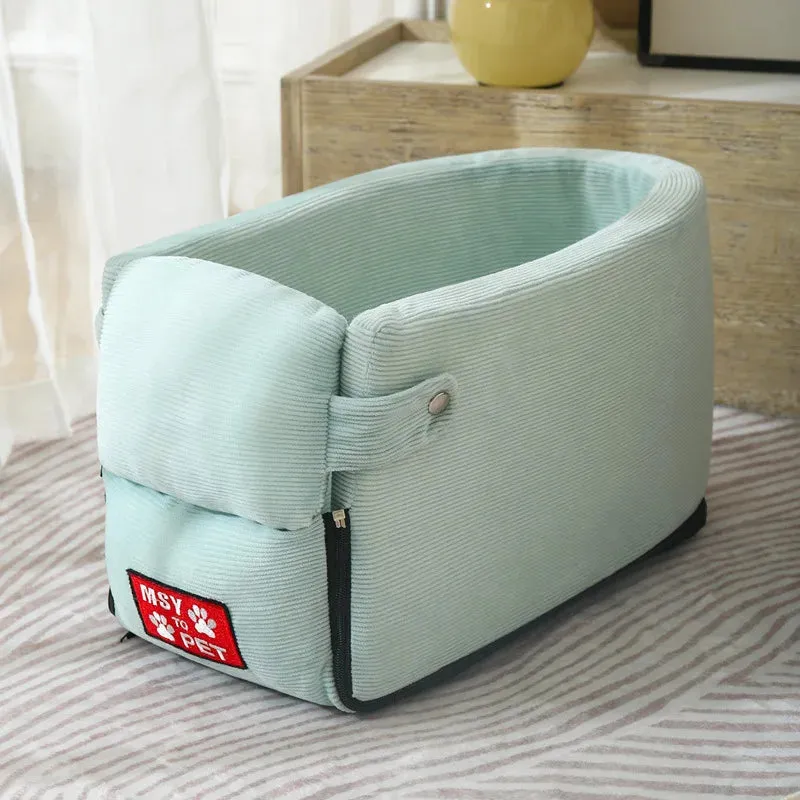 Portable Safety Dog and Cat Car Seat - Breathable Travel Carrier