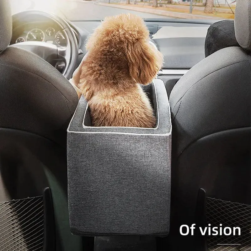Portable Safety Dog and Cat Car Seat - Breathable Travel Carrier