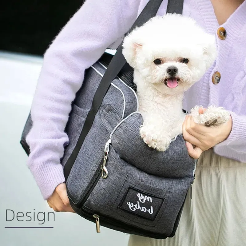 Portable Safety Dog and Cat Car Seat - Breathable Travel Carrier