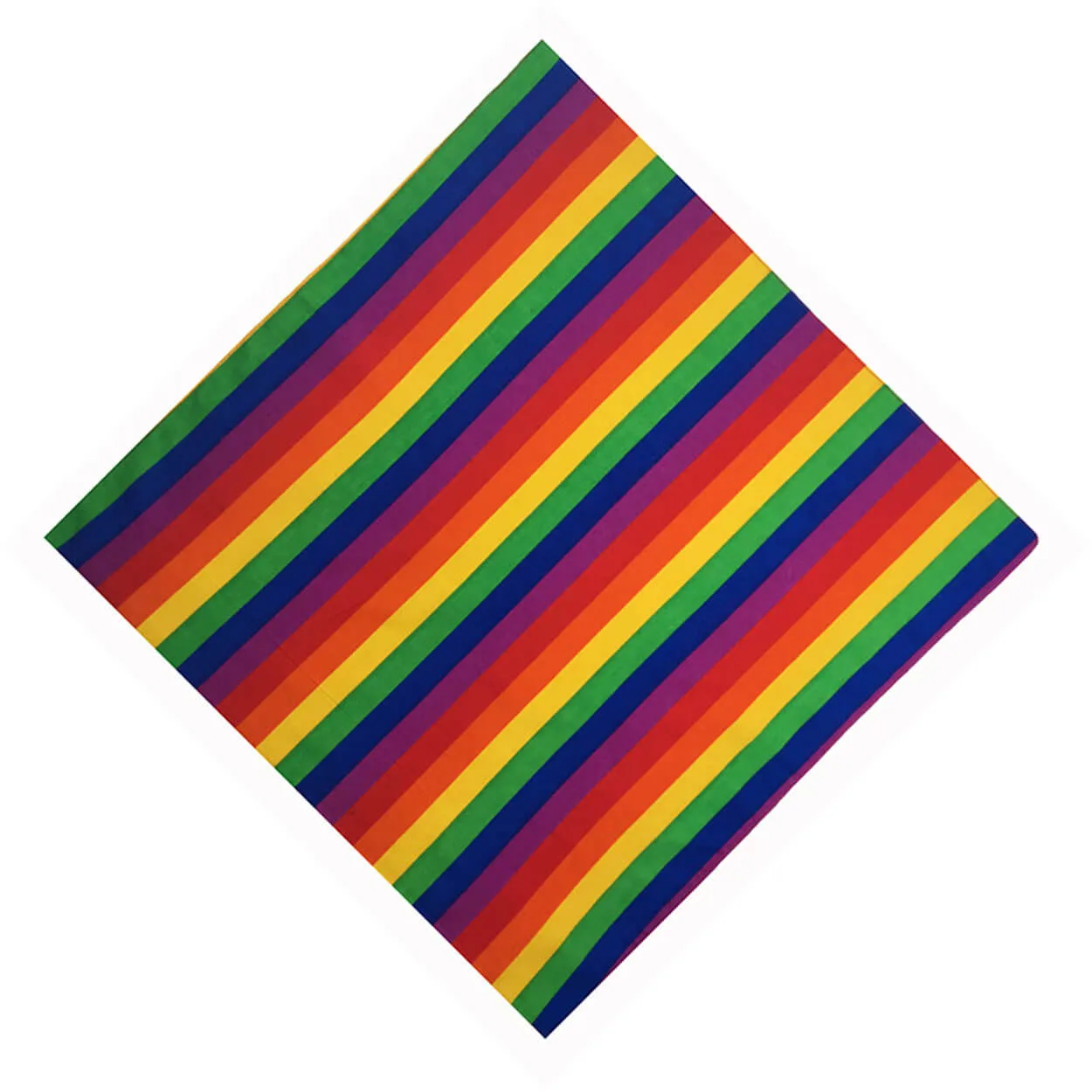 Rainbow Bandana Rainbow Stripe Bandana Headband Square Head Scarf for Party Holiday Daily Wearing Supplies