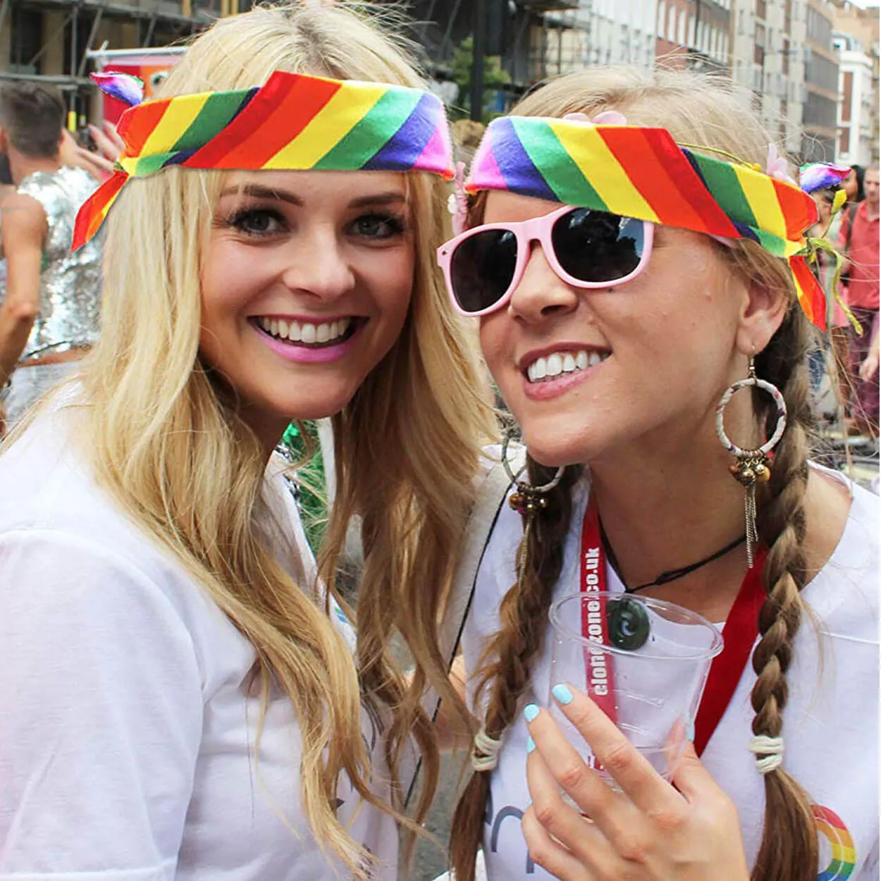 Rainbow Bandana Rainbow Stripe Bandana Headband Square Head Scarf for Party Holiday Daily Wearing Supplies