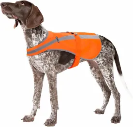Reflective Dog Vest for Medium Large Breeds, High Visibility Dog Safety Vest Harness with Removable Bell Keep Safe from Hunting, Training & Cars Accidents