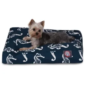 Sea Horse Memory Foam Dog Bed