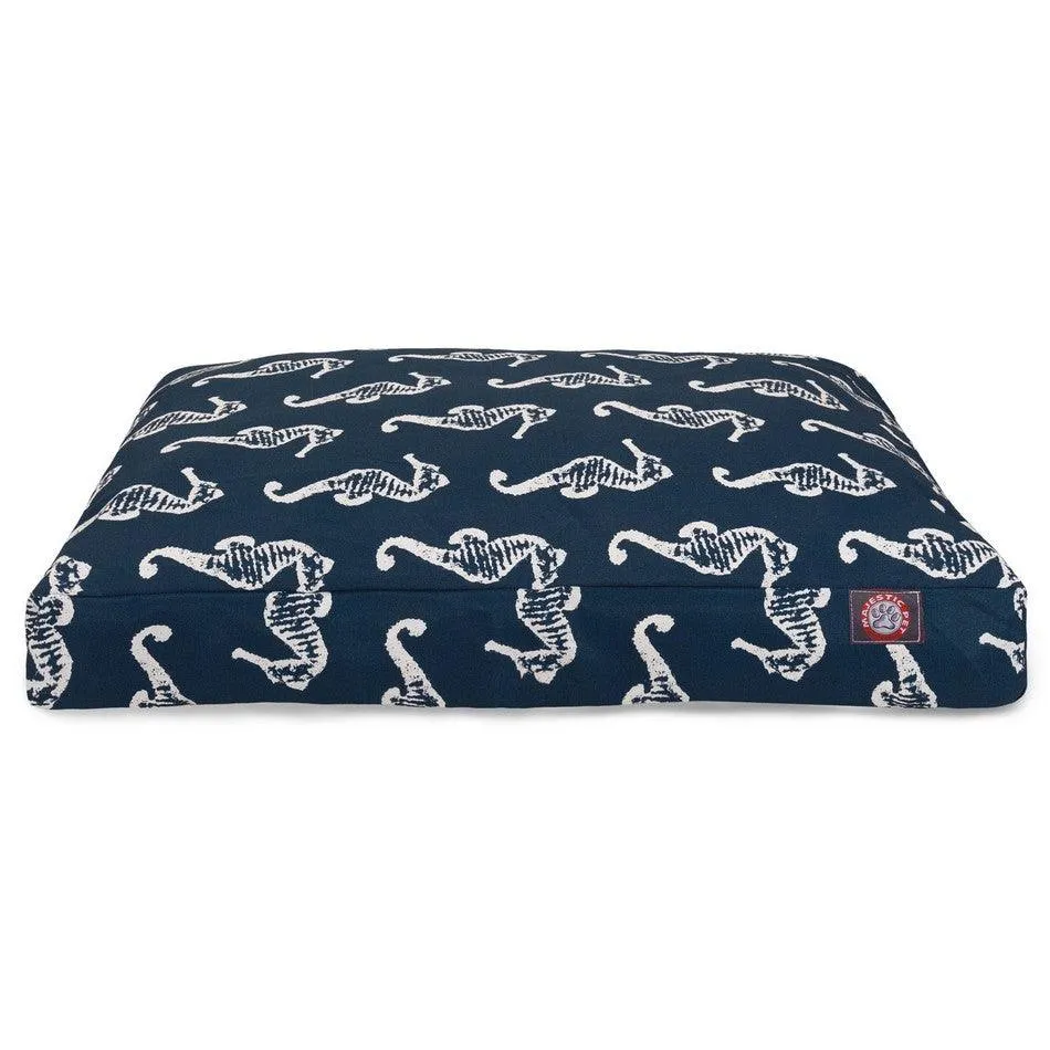 Sea Horse Memory Foam Dog Bed