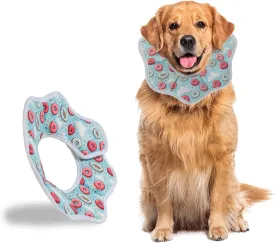 Soft Cat Cone Collar,Pet Recovery Collar,Comfortable Lightweight Elizabethan Collar for Small Dog Cat Prevent from Licking Wounds (Small/Donut Pattern)