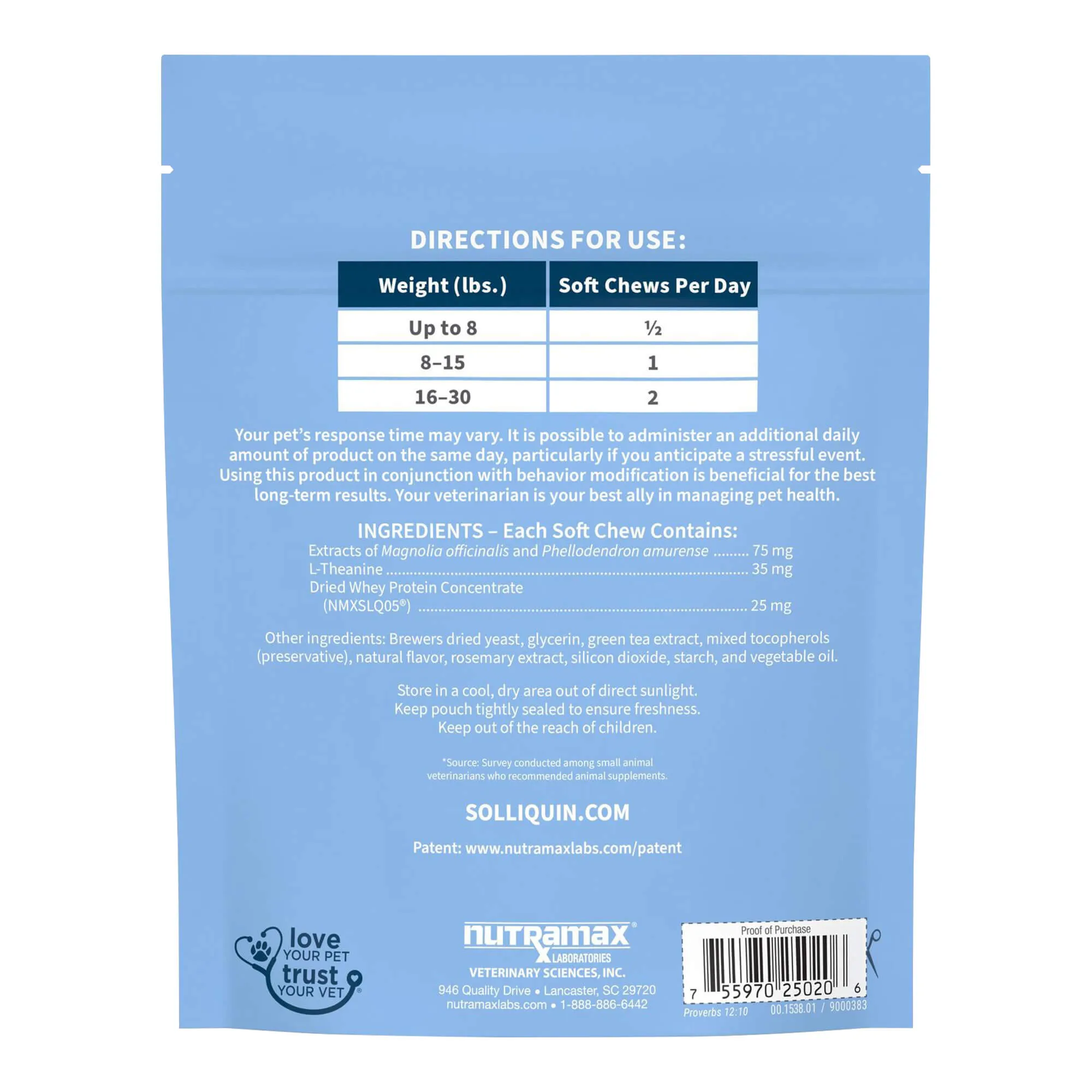 Solliquin Soft Chews, 75 ct