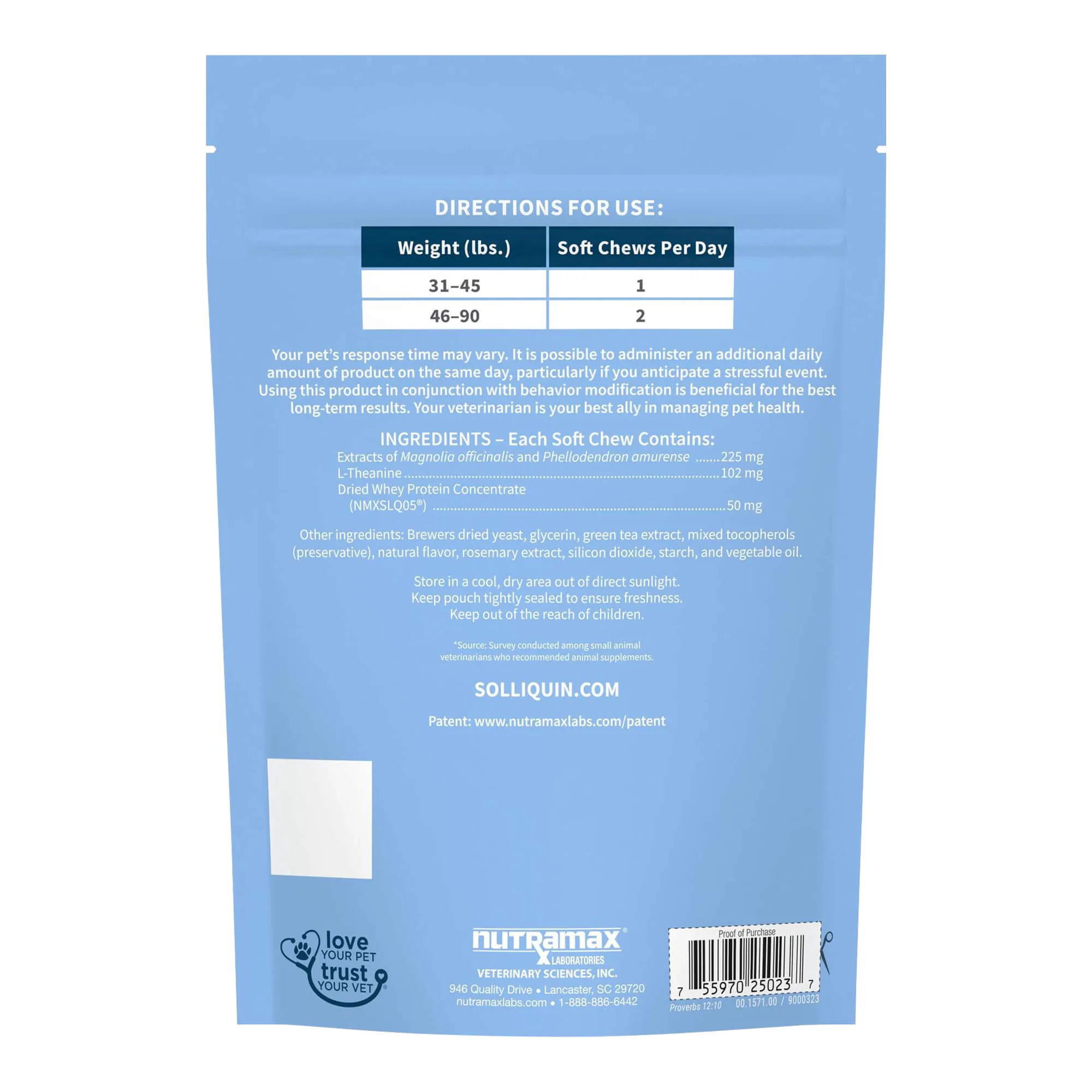 Solliquin Soft Chews, 75 ct