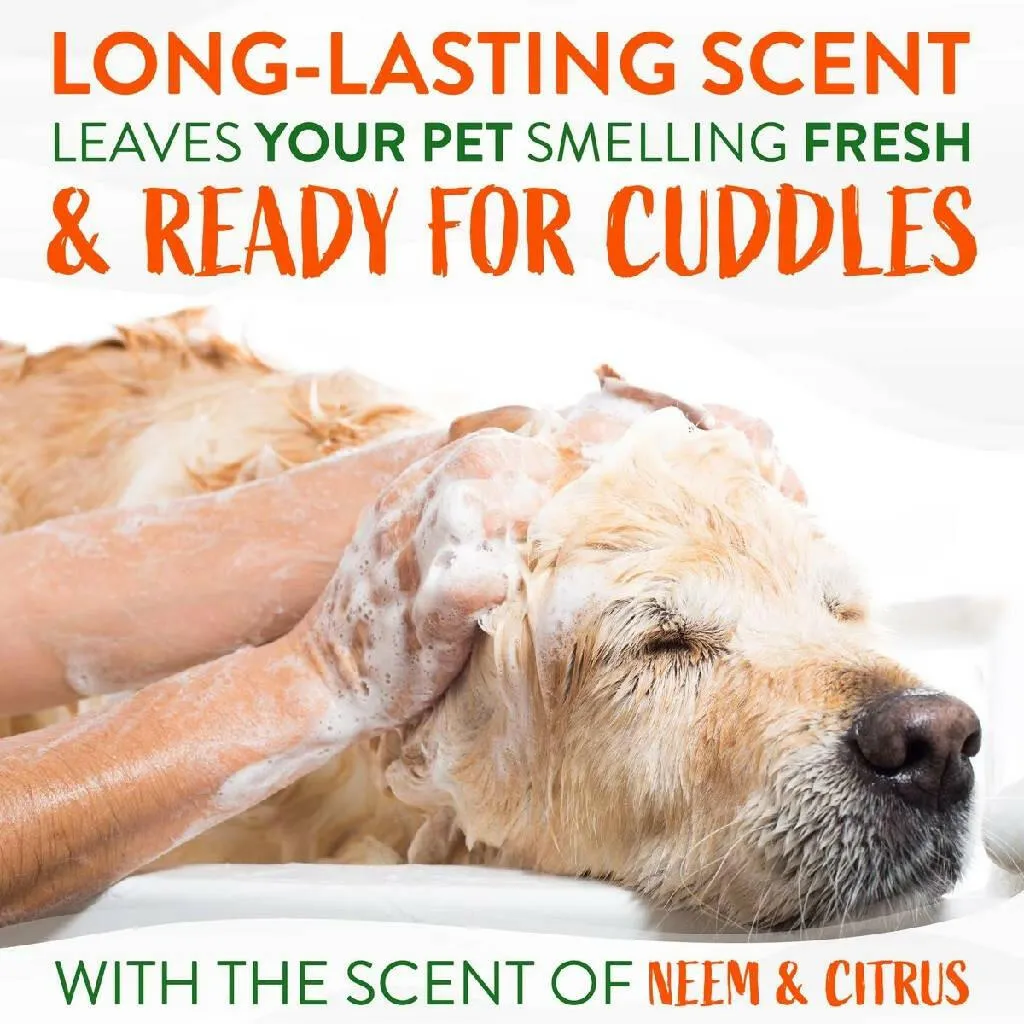 Tropiclean Neem & Citrus Flea & Tick Relief Shampoo for Dogs (20 oz)