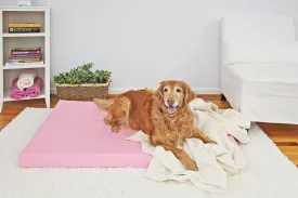 Vita Orthopedic Dog Bed, Pink