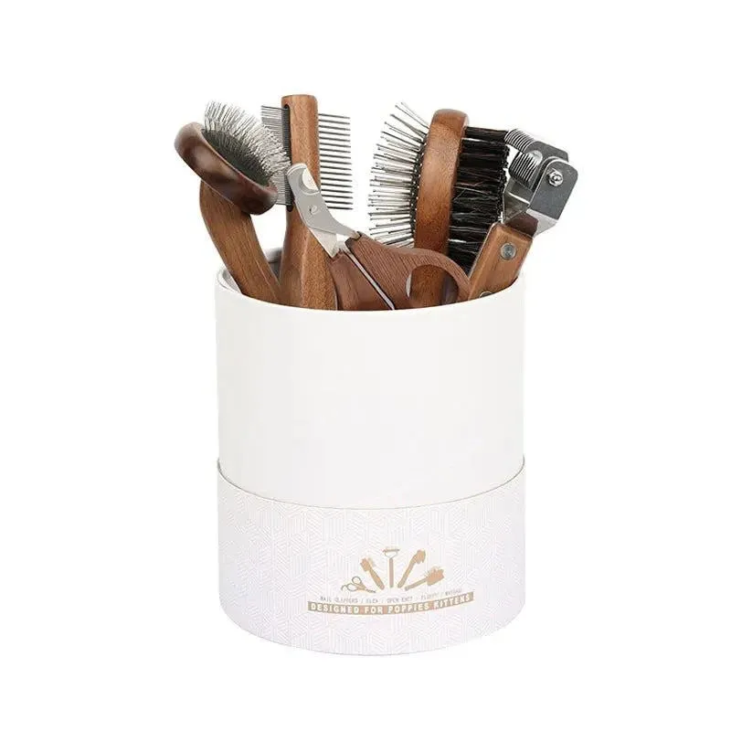 Wood Pet Grooming Kit & Natural Nail Care
